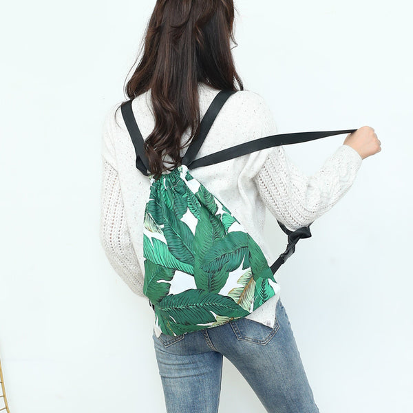 Leafy Mochila Bag