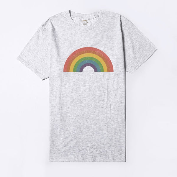 Vintage Look Rainbow Shirt