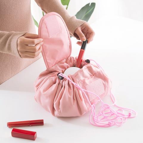 Drawstring Lazy Makeup Bag