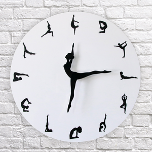 Flexible Girl Wall Clock