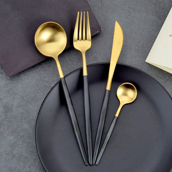 Royal Gold-Plated Cutlery