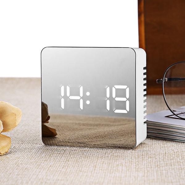 Luxury Mirror Alarm Clock